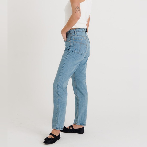 The Ragged Priest x Urban Outfitters‎ Organic Cotton Cougar Mom Jeans Size 28 - Picture 5 of 16